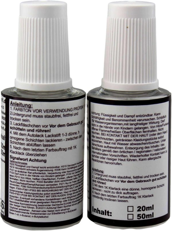 Stylo retouche Lancia 175 Grigio Topo Metallic Alex Flittner-3