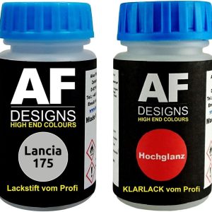 Stylo retouche Lancia 175 Grigio Topo Metallic Alex Flittner-0