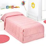 Boutis Camatex Topo Lit 105 cm Bleu Polyester Coton