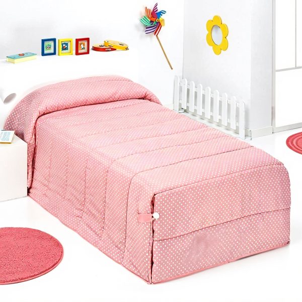 Boutis Camatex 90 cm Bleu Coton Polyester Confort