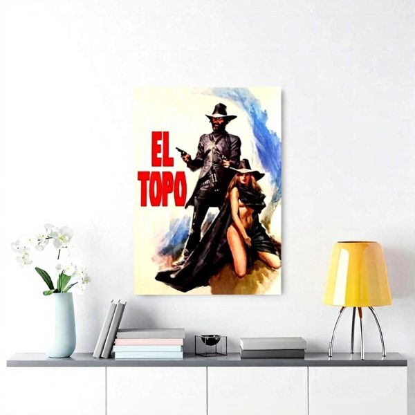 Affiche El Topo sur toile décoration murale salon chambre