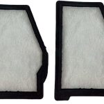 Filtre à air FACAIIO EB260 BLX260 BL260 plastique blanc noir-0