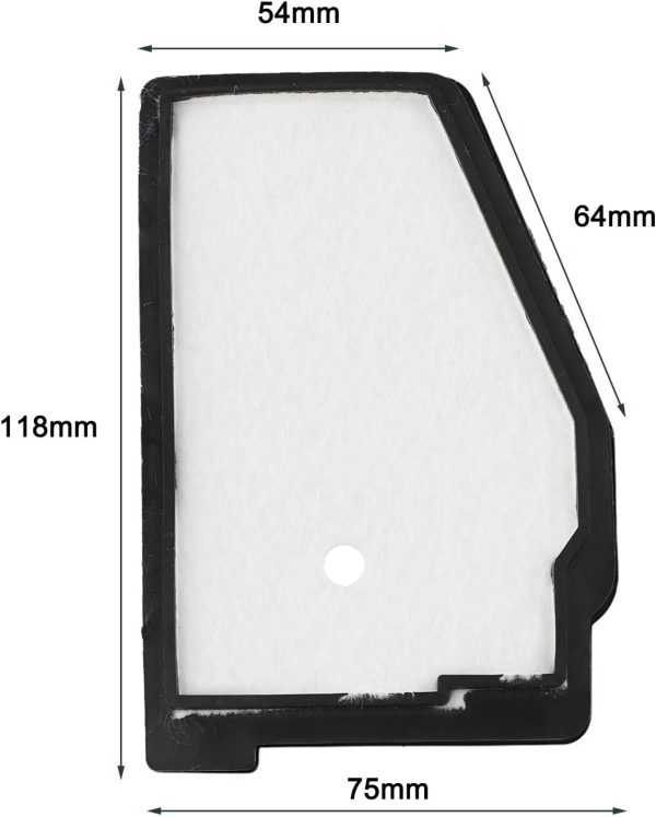 Filtre à air souffleur EB260 FACAIIO plastique installation-4