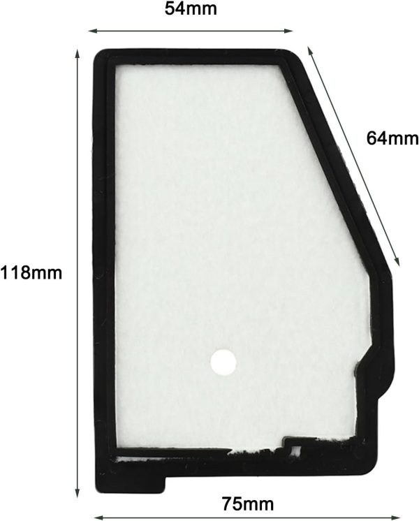 Filtre à air souffleur FACAIIO EB260 plastique installation-4