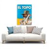 Affiche El Topo LOKLNEYK toile décoration chambre bureau
