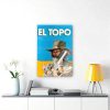 Affiche El Topo LOKLNEYK toile décoration chambre bureau