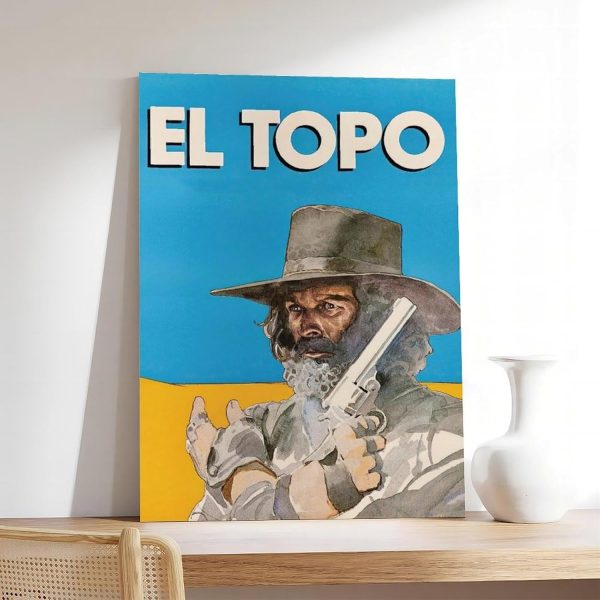 Affiche El Topo LOKLNEYK toile décoration chambre bureau-6