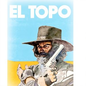 Affiche El Topo LOKLNEYK toile décoration chambre bureau