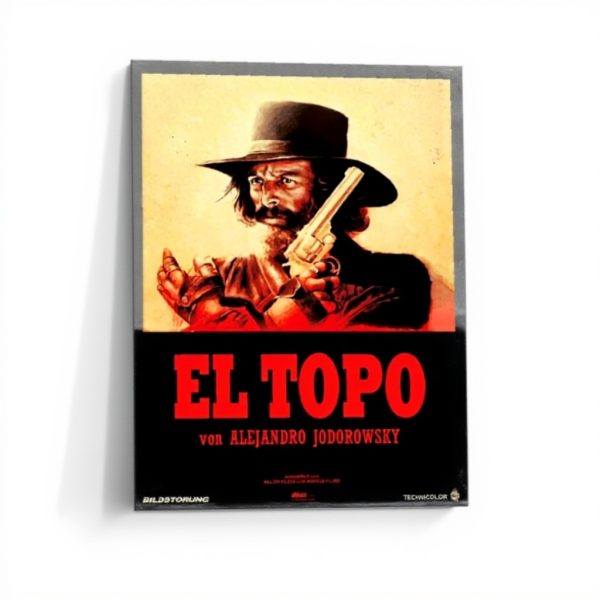 Affiche vintage El Topo sur toile décoration salon chambre