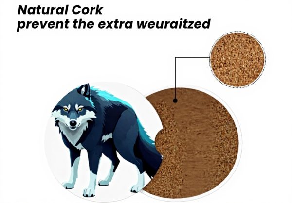 Dessous de verre voiture VVXBHGR céramique absorbant