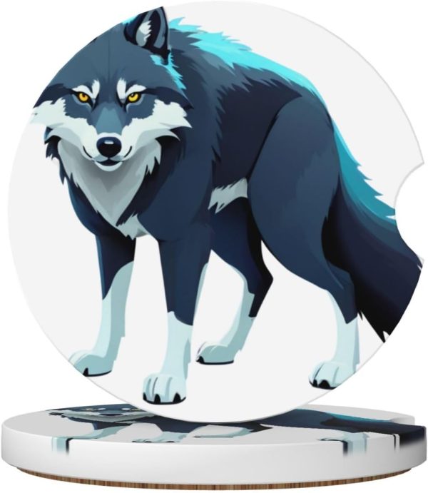 Dessous de verre voiture VVXBHGR céramique absorbant-0