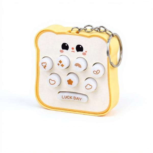 Porte-clés anti-stress Topo Pickguard brillant adulte