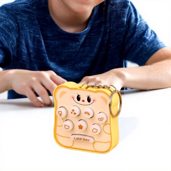 Porte-clés anti-stress Topo Pickguard jouet brillant