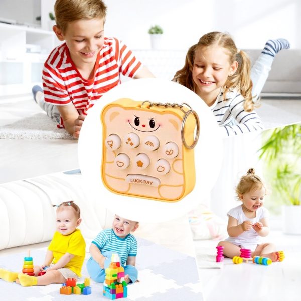 Porte-clés anti-stress Topo Pickguard jouet brillant