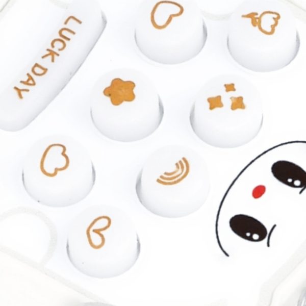 Porte-clés anti-stress Topo Pickguard jouet brillant