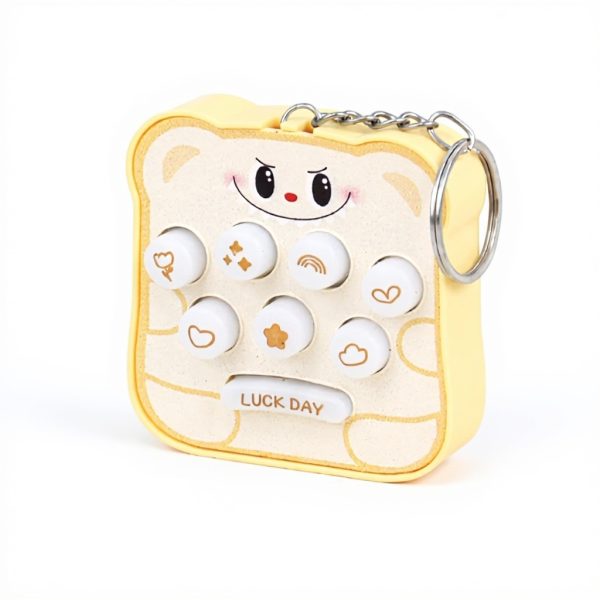 Porte-clés anti-stress Topo Pickguard jouet brillant