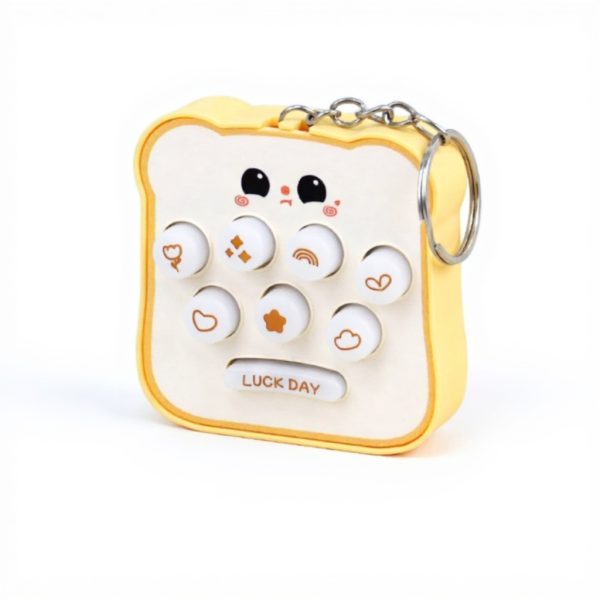 Porte-clés anti-stress Topo Pickguard jouet lumineux adulte