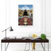 Affiche El Topo sur toile décoration chambre bureau cadeau