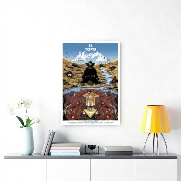 Affiche El Topo sur toile décoration chambre bureau cadeau