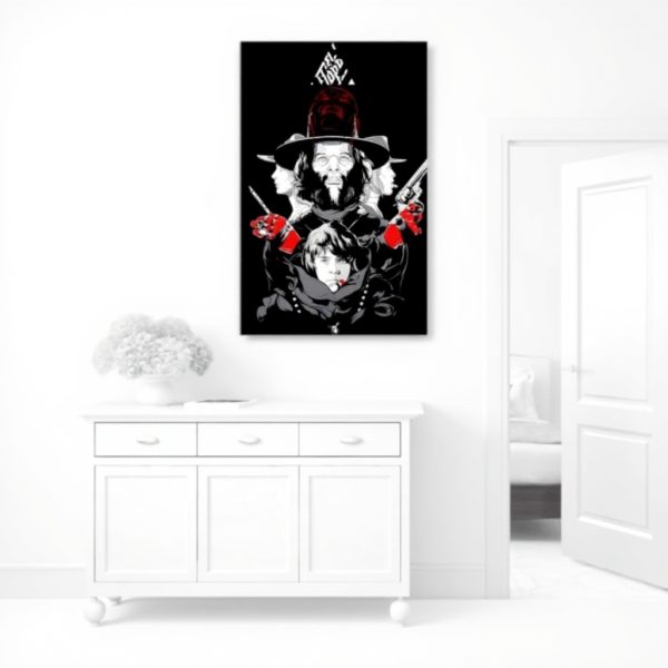 Affiche El Topo sur toile décoration chambre bureau cadeau