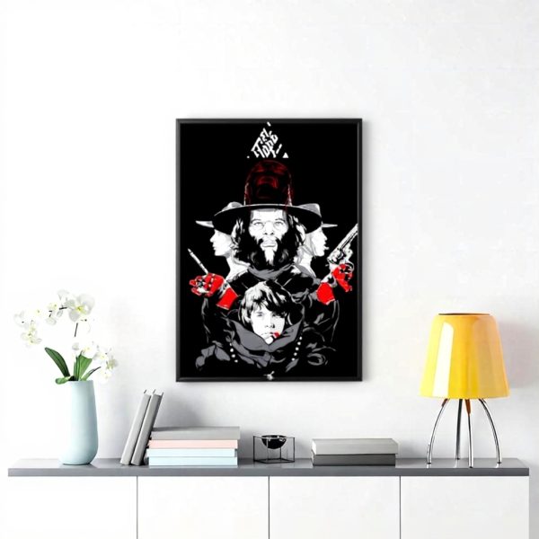 Affiche El Topo sur toile décoration chambre bureau cadeau