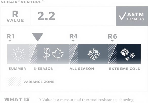 Matelas gonflable Thermarest NeoAir Venture R léger compact