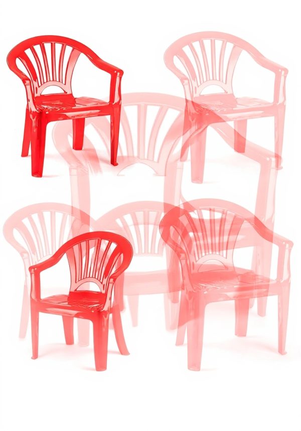 Chaises enfants Tipi Acan plastique résistant design amusant