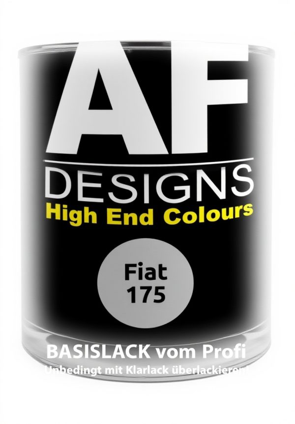 Peinture voiture Fiat 175 Grigio Topo Alex Flittner Designs