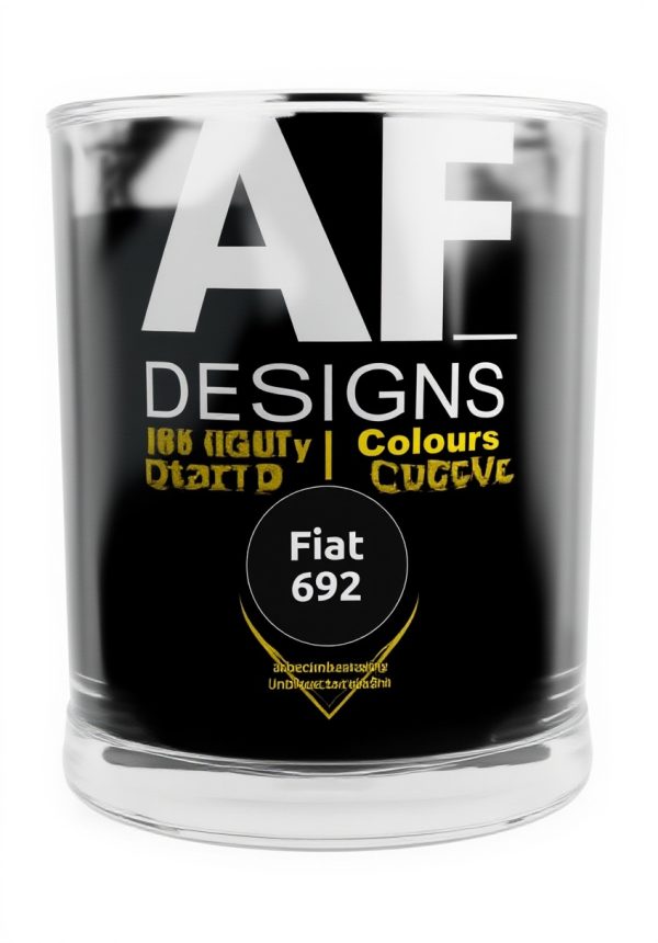 Peinture voiture Fiat 692 Gris Topo Alex Flittner Designs