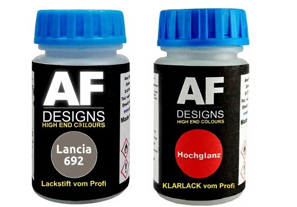 Stylo retouche Lancia 692 Gris Topo métallisé vernis