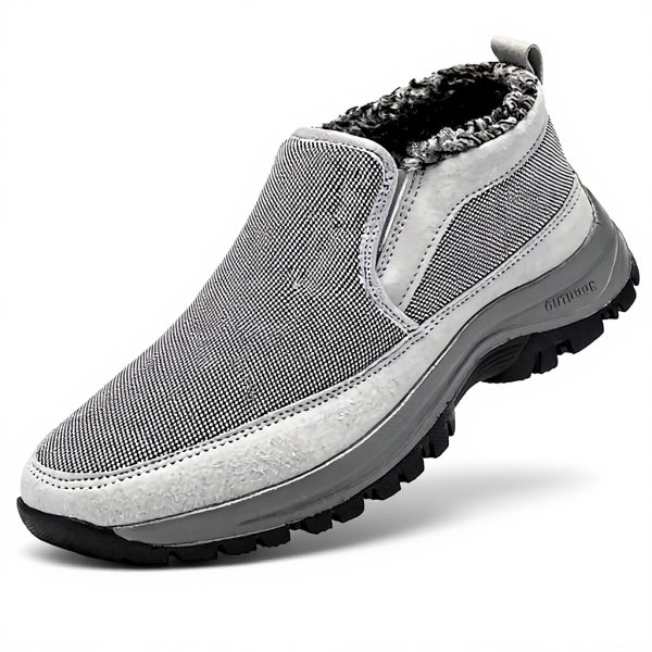 Bottes hiver homme chaudes antidérapantes tige courte