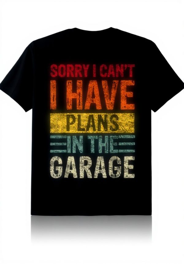 T-shirt rétro garage projets ToPo Botanic Graphic Designs