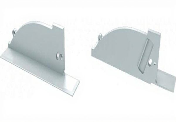 Embout Profil TOPO Ecolicht - Aluminium 50cm pour portes