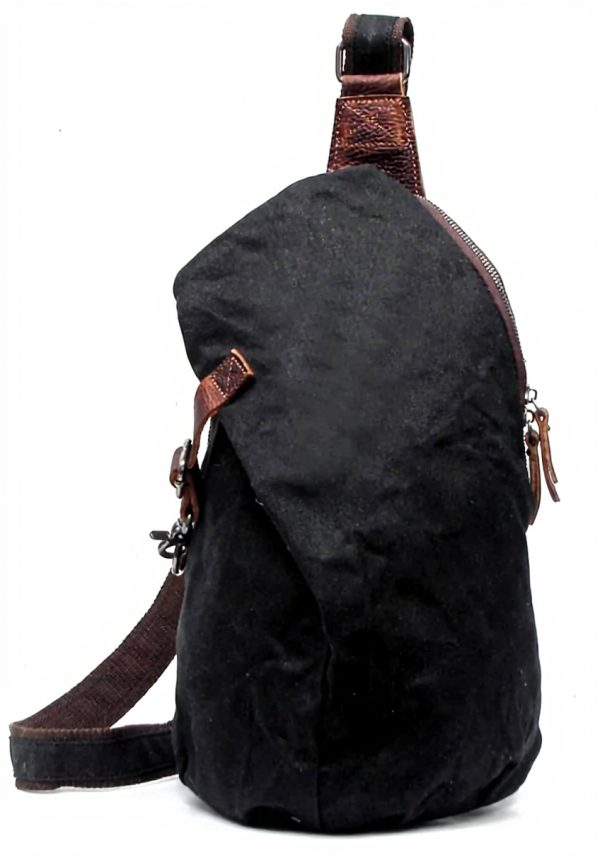 FANDARE Sac bandoulière homme toile imperméable randonnée