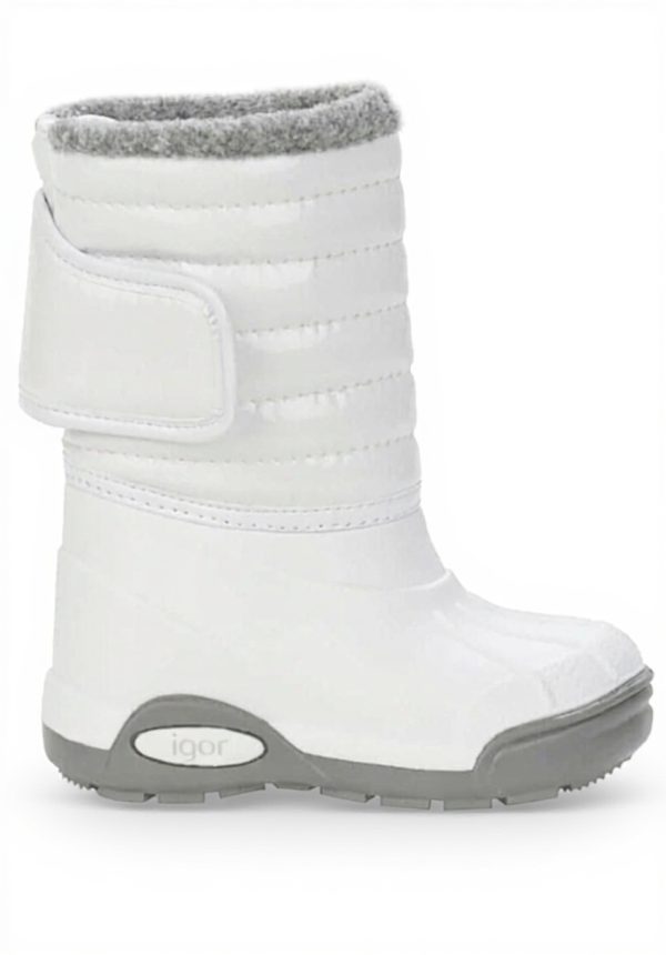 IGOR TOPO Ski Bottines Fille Synthétique Scratch