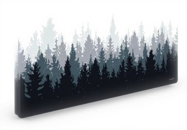 LznYi Tapis de souris grand format 600x300mm, base