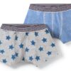 Boxers garçon Petit Bateau lot 2 extensible confortable-0