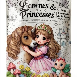 Livre de coloriage enfants 24 pages français 5-9 ans-0