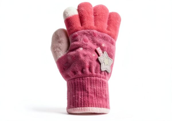 Gants QKURT tout-petits chauds extensibles design étoiles-0