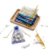 Fuyamp Sachet Organza Étoile Lune Cadeau Bijoux-6