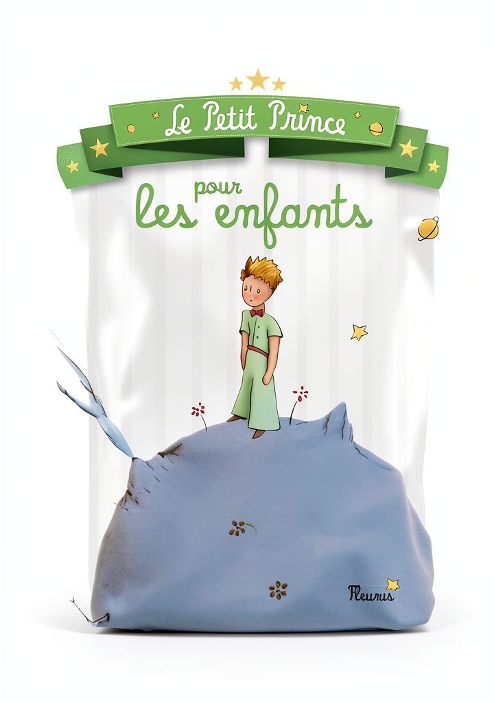 Enfant de 4 ans feuilletant le livre FLEURUS sur une table colorée