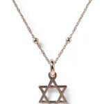 Collier Etoile de David Argent 925 WANDA PLATA Femme Bijou-0