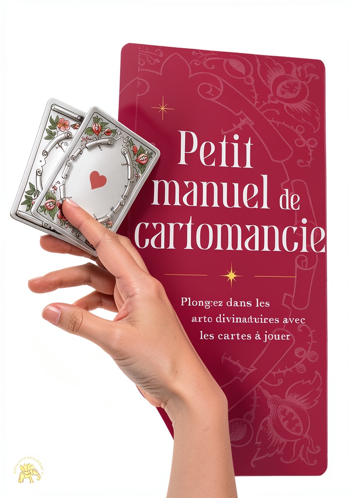 Couverture du livre illustré sur l'art religieux et la cartomancie