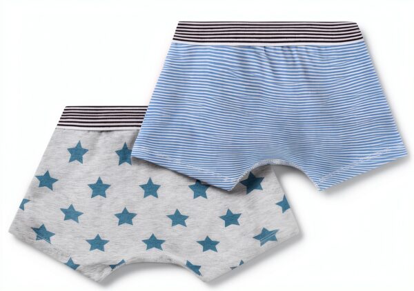 Boxers garçon Petit Bateau lot 2 extensible confortable-1