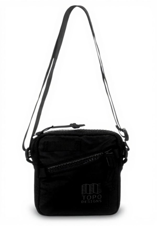 Mini sac à bandoulière Topo Designs Noir nylon recyclé femme
