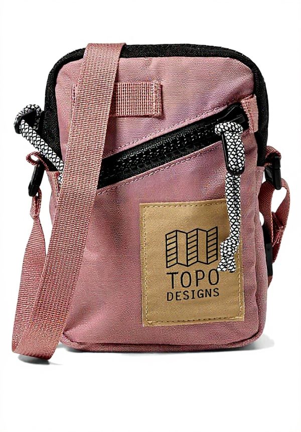 Sacoche Topo Designs Mini Shoulder Bag Rose Femme Mode
